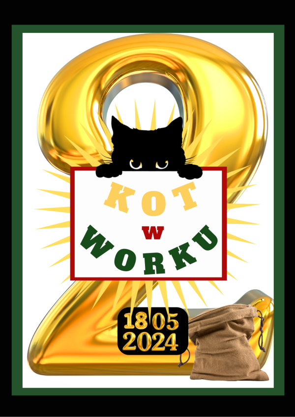 KOT W WORKU NR 2  WOJ. MAŁOPOLSKIE  18.05.2024
