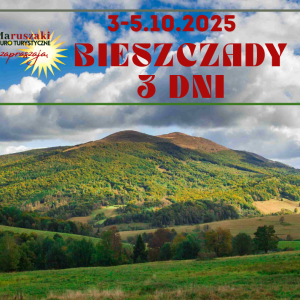 BIESZCZADY 3 DNI 3-5.10.2025